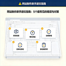 毕节建站-网站制作新手避坑指南：5个最常见的错误与对策