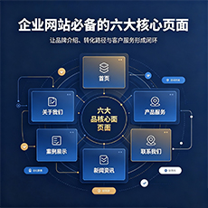 毕节建站-企业网站必备的六大核心页面